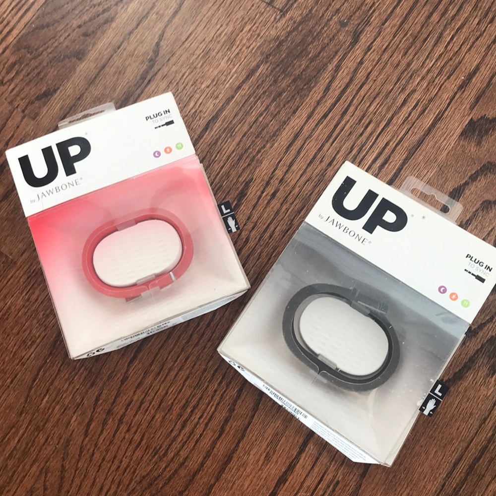 Jawbone Up fitness tracker red or black!